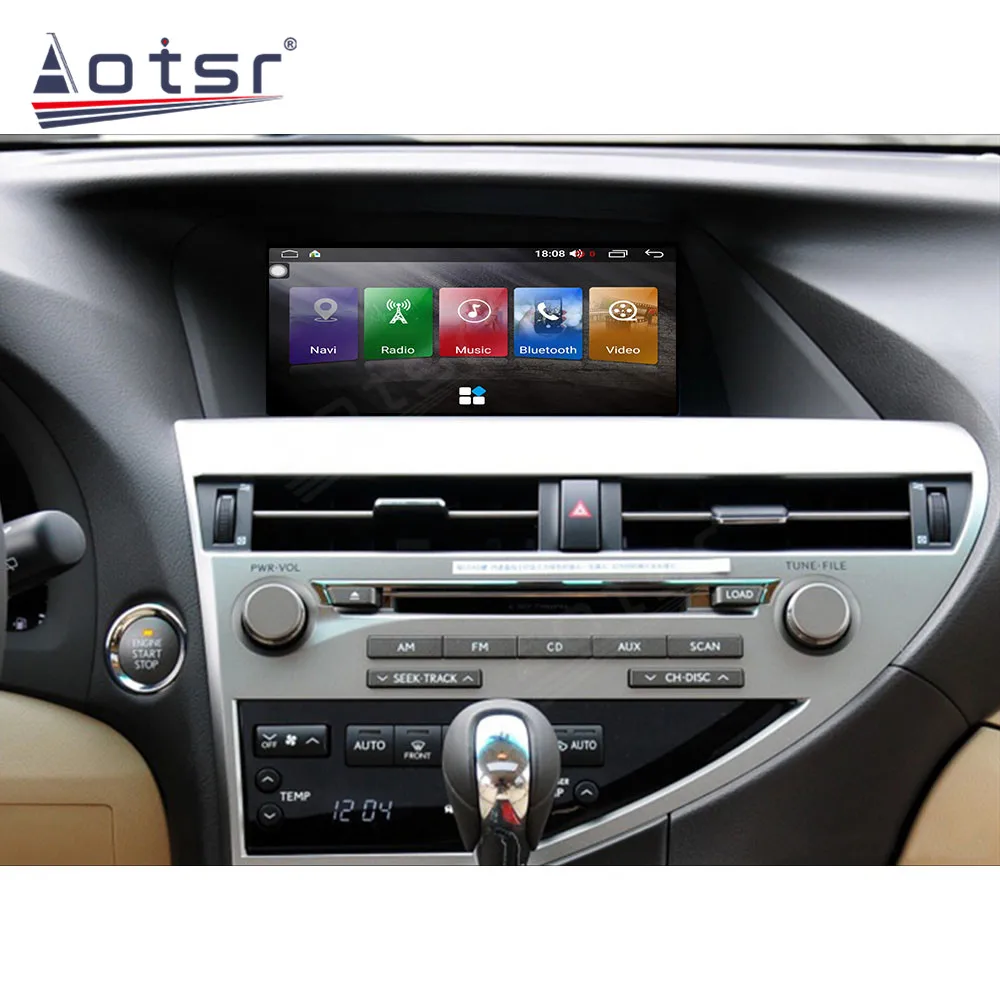 

Car Radio 1 Din Android 11.0 For Lexus RX270 2009 2010 2011 2012 2013 2014 GPS Navi Multimedia Player Audio Stereo With Display