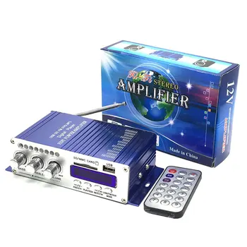 Bluetooth Car Power Amplifier Stereo Sound Mode HiFi 2 Channel Mini FM Audio + MP3 Speaker Music Player Blue Color HY502S
Bluetooth Car Power Amplifier Stereo Sound Mode HiFi 2 Channel Mini FM Audio + MP3 Speaker Music Player Blue Color HY502S