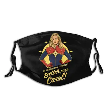 Captain Marvel Carol Non-Disposable Mouth Face Mask Anti Haze Dust Protection Cover Respirator Muffle Mask with Filters
Captain Marvel Carol Non-Disposable Mouth Face Mask Anti Haze Dust Protection Cover Respirator Muffle Mask with Filters