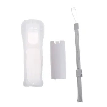 Protective Silicone Cover Case Battery Back Door Shell Hand Strap Kit Replacement for Nintendo WII Remote Controller
Protective Silicone Cover Case Battery Back Door Shell Hand Strap Kit Replacement for Nintendo WII Remote Controller