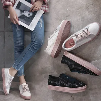 Canvas Women Vulcanized Shoes Comfortable Ladies Shoe Casual Ladies Spring Soft Ladies Fashion Lace Up Women Single Shoes 
Canvas Women Vulcanized Shoes Comfortable Ladies Shoe Casual Ladies Spring Soft Ladies Fashion Lace Up Women Single Shoes