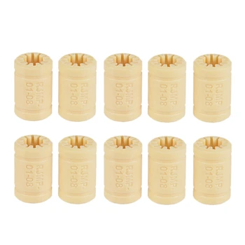 LM8UU 3D Printer Solid Polymer Bearing 8mm Shaft RJMP-01-08 Plastic Linear Bearings Bushing for RepRap Mendel
LM8UU 3D Printer Solid Polymer Bearing 8mm Shaft RJMP-01-08 Plastic Linear Bearings Bushing for RepRap Mendel