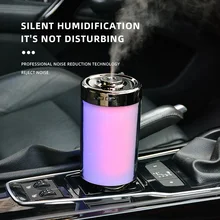 Car Air Humidifier USB Mini Water Diffuser LED Colorful Cup Light Ultrasonic Humidifier Car Air Humidifier USB Mini Water Diffuser LED Colorful Cup Light Ultrasonic Humidifier