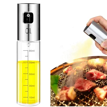 Stainless Steel Glass Oil Sprayer Dispenser Set Oil Spray Vinegar Bottle Mist Oil Dispenser for BBQ Salad Baking Kitchen Cooking
Stainless Steel Glass Oil Sprayer Dispenser Set Oil Spray Vinegar Bottle Mist Oil Dispenser for BBQ Salad Baking Kitchen Cooking