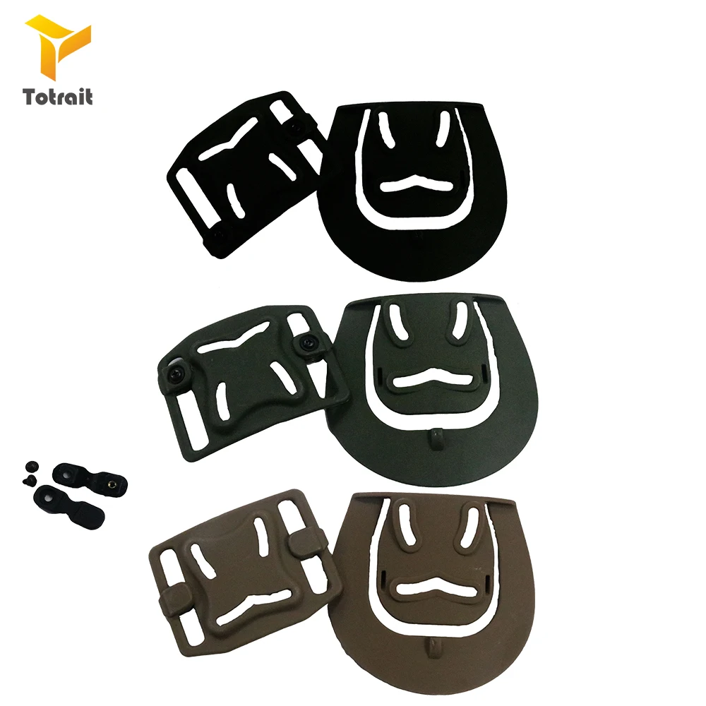 TOtrait CQC Tactical Hunting Holster Waist Belt Loop Paddle Holster Adapter Platform Fit Glock/USP/M9/P226/1911 Accessories
TOtrait CQC Tactical Hunting Holster Waist Belt Loop Paddle Holster Adapter Platform Fit Glock/USP/M9/P226/1911 Accessories