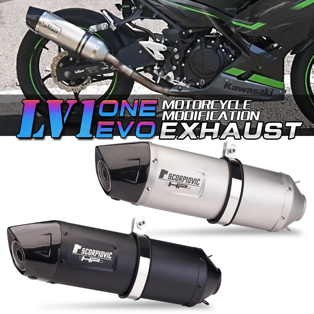 Universal 51mm Motorcycle Exhaust Modify Motocross Carbon Fiber Exhaust Muffler Pipe For FZ1 FZ8 CBR250 CBR500 MT07 MT09 Z900 R6
Universal 51mm Motorcycle Exhaust Modify Motocross Carbon Fiber Exhaust Muffler Pipe For FZ1 FZ8 CBR250 CBR500 MT07 MT09 Z900 R6