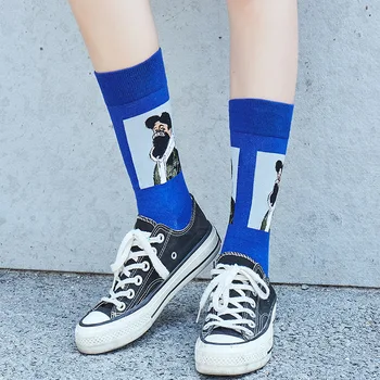 Blue Sock Mens Crew Adult Funny Men's Standard Sox High Quality Letter Socks Cotton Spring Lover Trendy Fashion Print Calcetines
Blue Sock Mens Crew Adult Funny Men's Standard Sox High Quality Letter Socks Cotton Spring Lover Trendy Fashion Print Calcetines