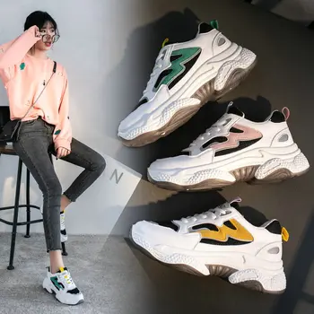 Women's spring ins tide 2020 new breathable thick-soled sneakers women's wild super fire outdoor casual running shoes ZP-59
Women's spring ins tide 2020 new breathable thick-soled sneakers women's wild super fire outdoor casual running shoes ZP-59