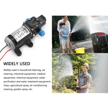 Diaphragm Water Pump High Pressure Diaphragm Self Priming Water Pump 100W 8L/Min 160Psi For Car Washer Washing Machine Outdoor
Diaphragm Water Pump High Pressure Diaphragm Self Priming Water Pump 100W 8L/Min 160Psi For Car Washer Washing Machine Outdoor