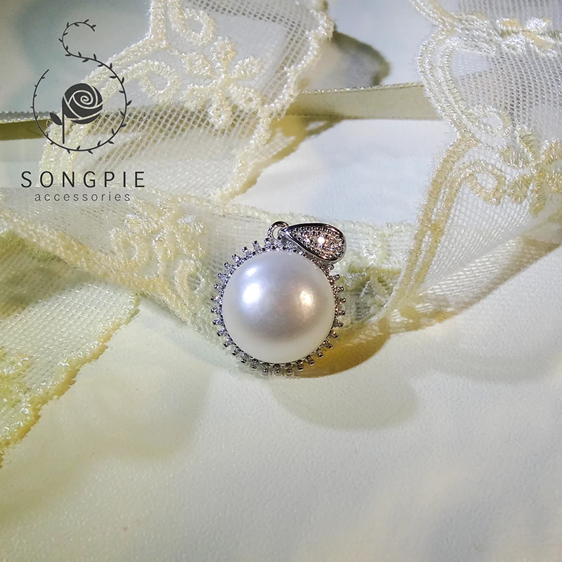 925 Silver Natural Pearl Fashion Women's Pendants Banquet Wedding Party Valentine's Day Gifts Exquisite Jewelry
925 Silver Natural Pearl Fashion Women's Pendants Banquet Wedding Party Valentine's Day Gifts Exquisite Jewelry