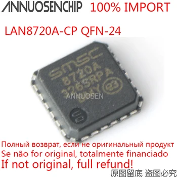 50PCS LAN8720A-CP QFN LAN8720A SMSC-8720A SMSC8720A 8720A QFN-24 100% imports new free shipping
50PCS LAN8720A-CP QFN LAN8720A SMSC-8720A SMSC8720A 8720A QFN-24 100% imports new free shipping
