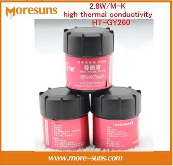 for HT-GY260 30g Thermal Grease Conductive Silicone Paste Cooling Cooler Heatsink For CPU PC Heat dissipation silica gel
for HT-GY260 30g Thermal Grease Conductive Silicone Paste Cooling Cooler Heatsink For CPU PC Heat dissipation silica gel