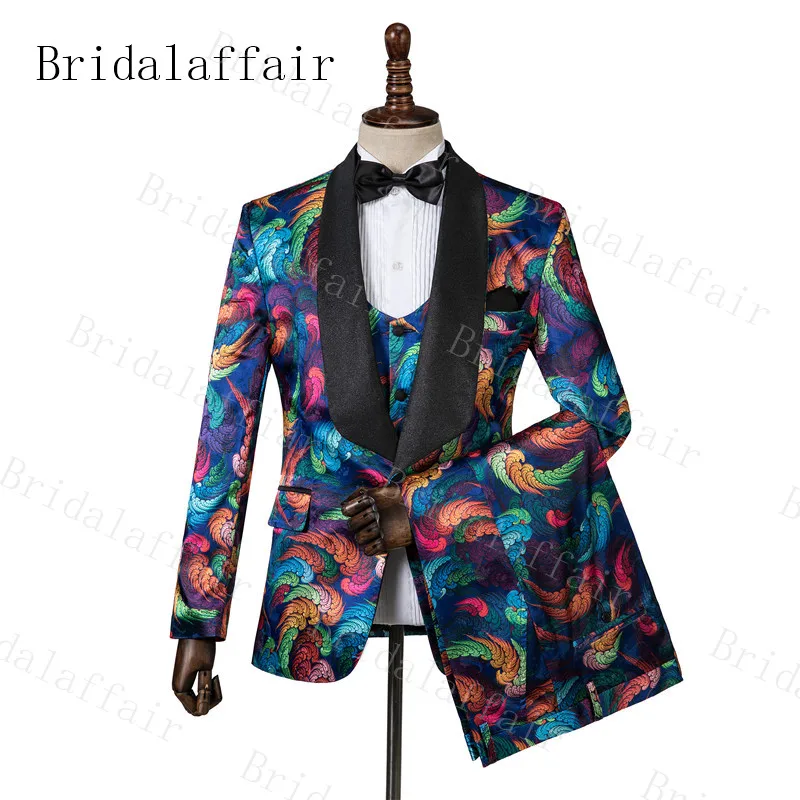Мужской облегающий жаккардовый костюм Bridalaffair с цветочным принтом, свадебные смокинговые костюмы для мужчин, индивидуальный пошив, 3 предмета, Блейзер, жилет, брюки, костюм
Мужской облегающий жаккардовый костюм Bridalaffair с цветочным принтом, свадебные смокинговые костюмы для мужчин, индивидуальный пошив, 3 предмета, Блейзер, жилет, брюки, костюм