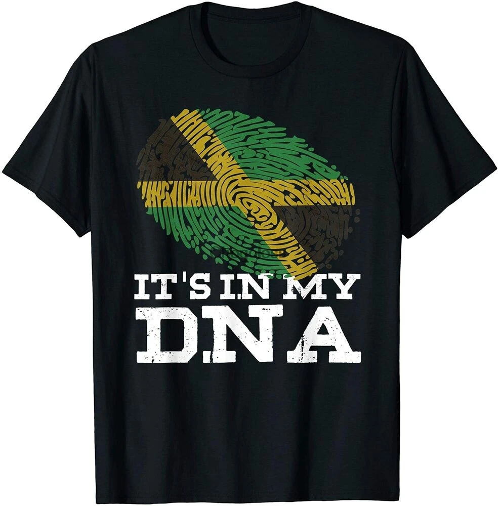 Это в моей ДНК-рубашке ямайский флаг гордости подарки для любимых Винтажный