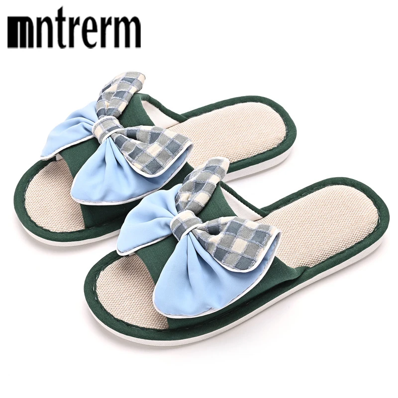 Mntrer Women Indoor Slippers Butterfly-knot Bowtie Light Comfy Flats Open Toe Home Slides House Causal Fashion Cute Shoes Ladies
Mntrer Women Indoor Slippers Butterfly-knot Bowtie Light Comfy Flats Open Toe Home Slides House Causal Fashion Cute Shoes Ladies