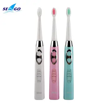 Seago SG-917 Intelligent Sonic Electric Toothbrush Tooth Brush Inductive Charging Washable More effective cleaning 100V-240V
Seago SG-917 Intelligent Sonic Electric Toothbrush Tooth Brush Inductive Charging Washable More effective cleaning 100V-240V