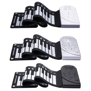 Roll-up Keyboard Piano, Portable 49 Keys Electronic Hand Rolling Keyboard Educational Instrument for Kids Children
Roll-up Keyboard Piano, Portable 49 Keys Electronic Hand Rolling Keyboard Educational Instrument for Kids Children