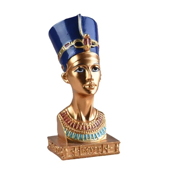 Home Decoration Vintage Souvenir Ornaments Egyptian Queen's Head Resin Crafts Home Decoration Gifts Living Room Ornament Crafts
Home Decoration Vintage Souvenir Ornaments Egyptian Queen's Head Resin Crafts Home Decoration Gifts Living Room Ornament Crafts