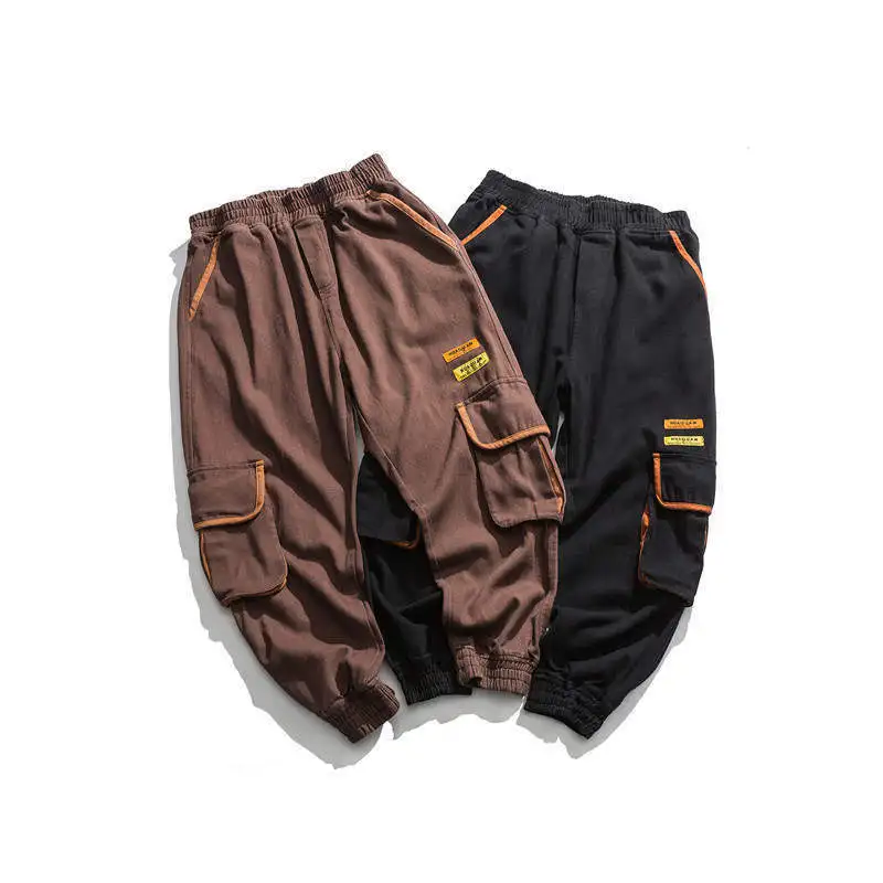 City Where the Product Winter New Style Multi-pockets Contrast Color Popular Brand Casual Ankle Banded Pants Men'S Wear Autumn A
City Where the Product Winter New Style Multi-pockets Contrast Color Popular Brand Casual Ankle Banded Pants Men'S Wear Autumn A