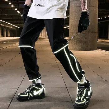Reflective Cargo Pants Men 2020 Summer Autumn Hip Hop Streetwear Men Joggers Sweatpants Cargo Pants Men Pantalones Hombre
Reflective Cargo Pants Men 2020 Summer Autumn Hip Hop Streetwear Men Joggers Sweatpants Cargo Pants Men Pantalones Hombre
