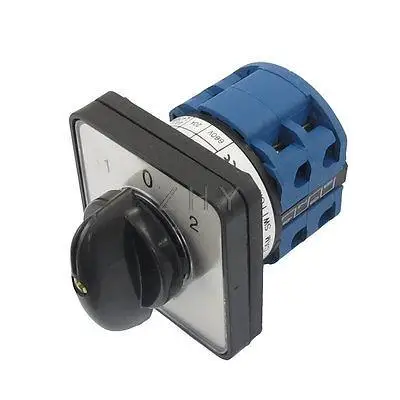 Latching AC 660V 20A 8 Terminal Three Position Cam Combination Changeover Switch
Latching AC 660V 20A 8 Terminal Three Position Cam Combination Changeover Switch
