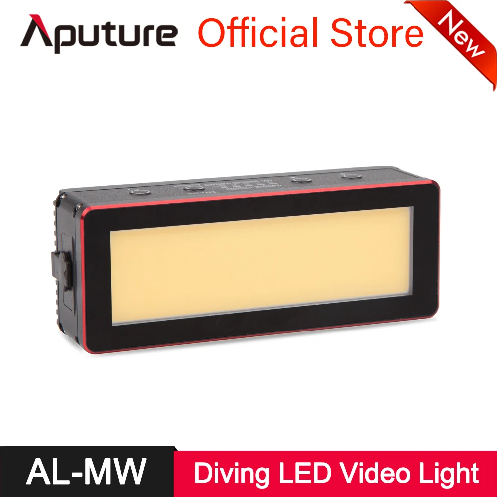 Aputure AL-MW Dive LED Light IP68 Dust Waterproof Adjustable Brightness for GoPro Sjcam 7 Camera Diving Scuba Light Accessories
Aputure AL-MW Dive LED Light IP68 Dust Waterproof Adjustable Brightness for GoPro Sjcam 7 Camera Diving Scuba Light Accessories