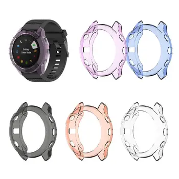 Soft Clear TPU Screen Protector Protective Case Cover for GARMIN Fenix 6X Watch
Soft Clear TPU Screen Protector Protective Case Cover for GARMIN Fenix 6X Watch