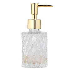 Multipurpose Mesa Soap Dispenser Easy to Clean Glass Soap Pump Dispenser perfect for Kitchen and Bathroom (Gold)
Multipurpose Mesa Soap Dispenser Easy to Clean Glass Soap Pump Dispenser perfect for Kitchen and Bathroom (Gold)