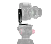 All Aluminum Alloy L-Type Quick Release Board Slr Dual Camera Tripod Vertical Clapper Quick Release Shooting Bracket
All Aluminum Alloy L-Type Quick Release Board Slr Dual Camera Tripod Vertical Clapper Quick Release Shooting Bracket