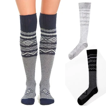 Stocking Women's Winter Warm Wool Stocking Knit Extra Long Boot Socks Over Knee Comfortable Breathable
Stocking Women's Winter Warm Wool Stocking Knit Extra Long Boot Socks Over Knee Comfortable Breathable