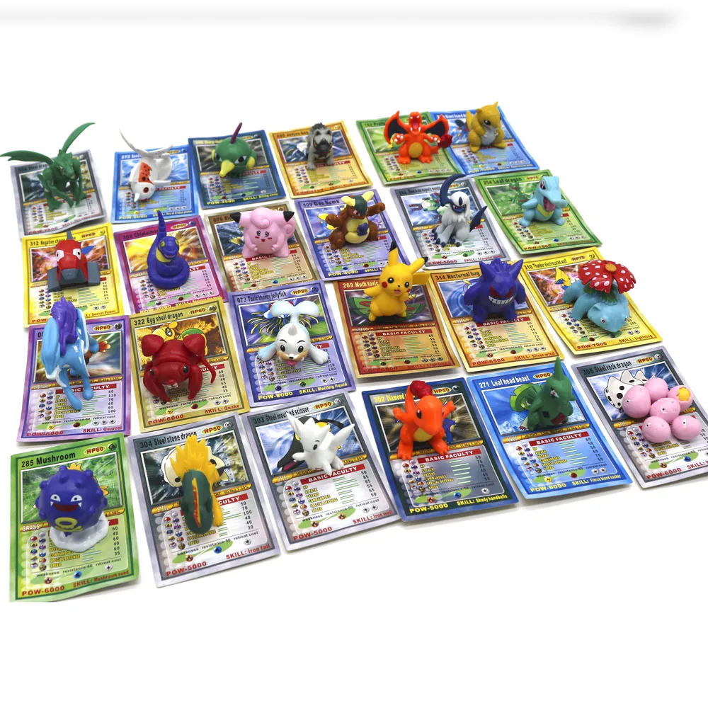 TAKARA TOMY Pokemon Dolls with Cards Collection Toys for Kids Battle Trading Figure Card Game Gold Cards Action Figures
TAKARA TOMY Pokemon Dolls with Cards Collection Toys for Kids Battle Trading Figure Card Game Gold Cards Action Figures
