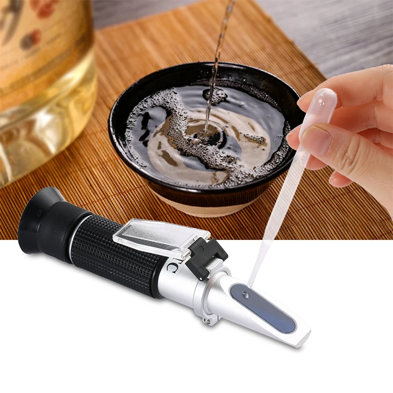Generic Handheld Refractometer Refractometer Alcohol Meter Degree