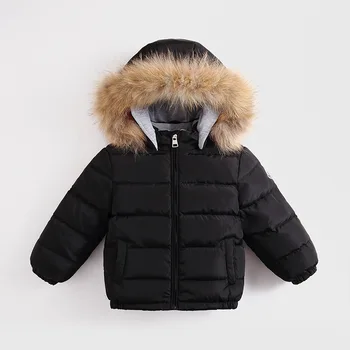 Winter Children's New Thickened Down Jacket Korean-Style Thick Large Fur Collar Boys and Girls Down Jacket Boys Coat
Winter Children's New Thickened Down Jacket Korean-Style Thick Large Fur Collar Boys and Girls Down Jacket Boys Coat