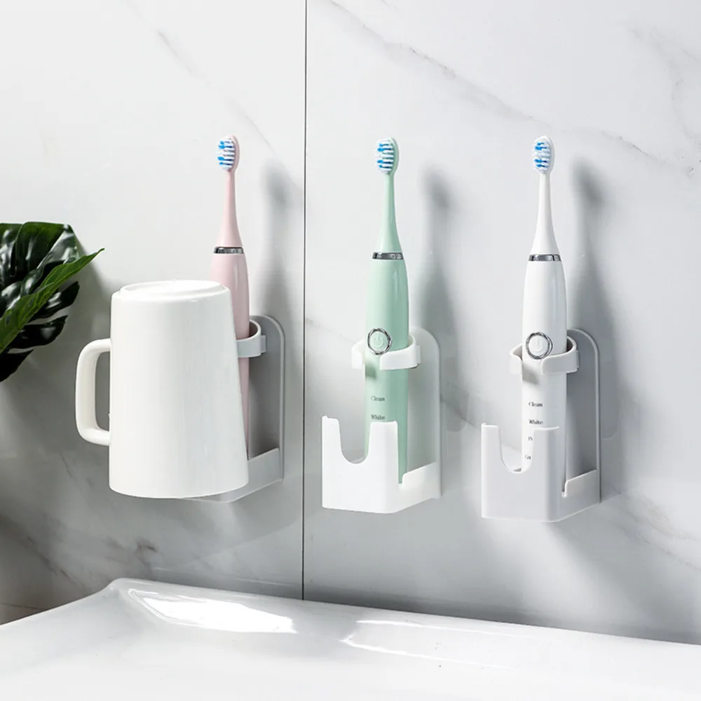 1PCS Multi-function Electric Toothbrush Holder Traceless Wall-mounted Cups Storage Shelves Bathroom Accessories Space Saving
1PCS Multi-function Electric Toothbrush Holder Traceless Wall-mounted Cups Storage Shelves Bathroom Accessories Space Saving