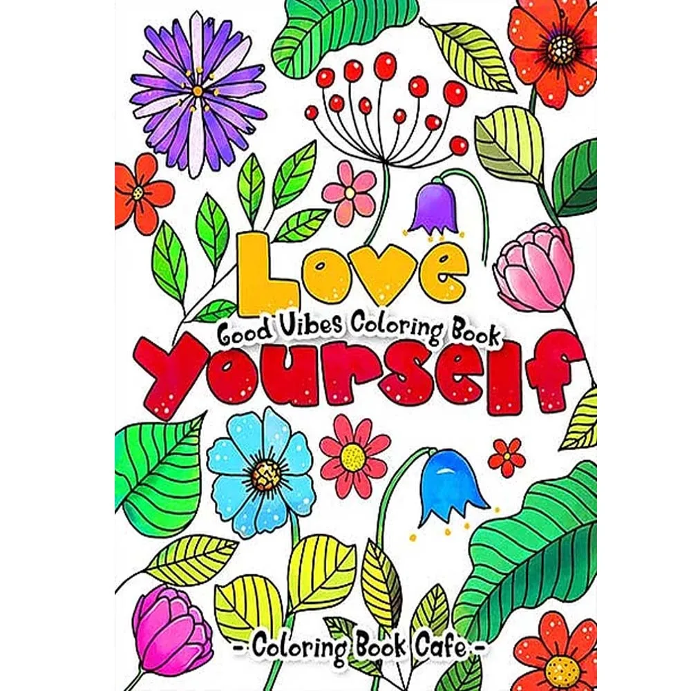 Good Vibes-An Coloring Book Featuring Inspirational Words and Uplifting Phrases to Color Your Stress and Worries Away - 30 page
Good Vibes-An Coloring Book Featuring Inspirational Words and Uplifting Phrases to Color Your Stress and Worries Away - 30 page