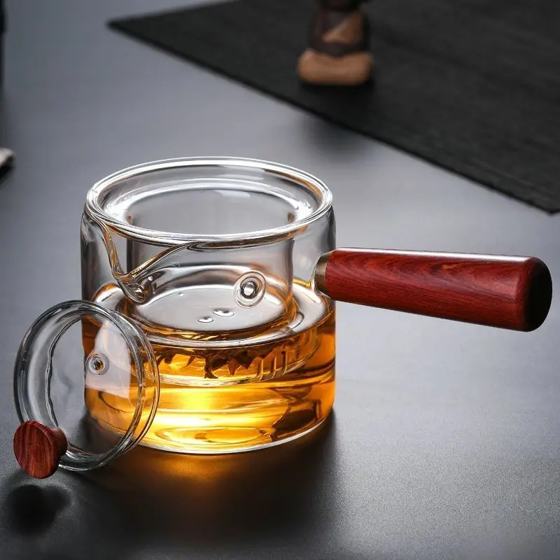 450ml Boiling Teapot Heat-resistant Japanese Glass Teapot Drinkware Coffee and Tea Sets Kettle Glass Tea Pot for Puer
450ml Boiling Teapot Heat-resistant Japanese Glass Teapot Drinkware Coffee and Tea Sets Kettle Glass Tea Pot for Puer