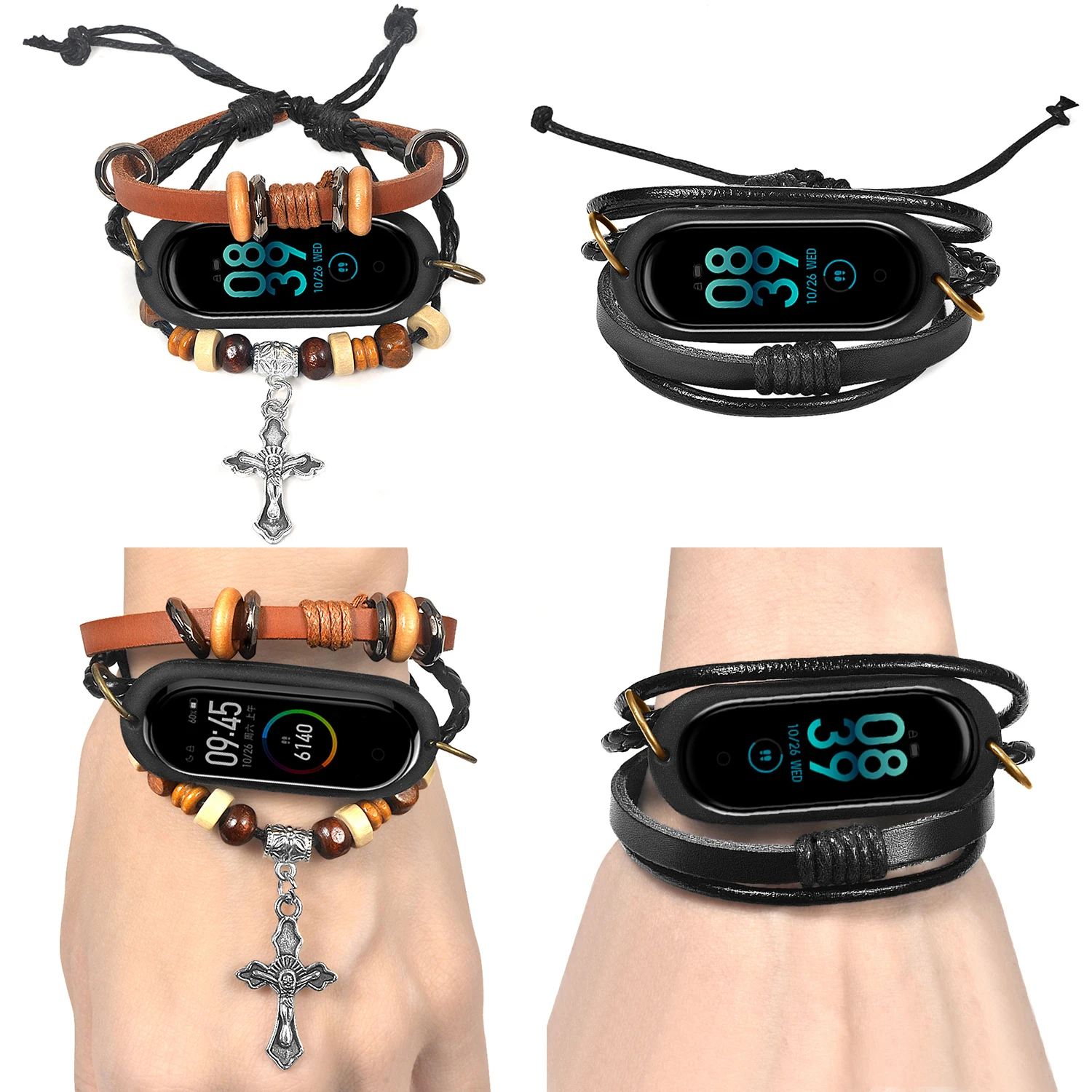 Gosear DIY Handcrafted Replacement Bracelet Adjustable Wristband Watch Strap Belt Band for Xiaomi Miband 4 Mi4 Mi Band Band4
Gosear DIY Handcrafted Replacement Bracelet Adjustable Wristband Watch Strap Belt Band for Xiaomi Miband 4 Mi4 Mi Band Band4