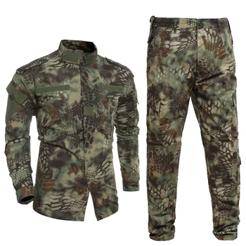 US Army Military Uniform Rattlesnake Camo Shooter Jacket Mens Python Grain Tactical Sets Man Jacket and Pants
US Army Military Uniform Rattlesnake Camo Shooter Jacket Mens Python Grain Tactical Sets Man Jacket and Pants
