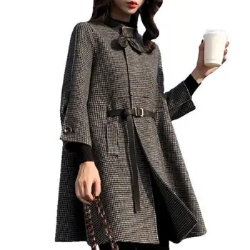 plus size 3XL!autumn winter vintage plaid cloak wool coat women loose woolen jacket
plus size 3XL!autumn winter vintage plaid cloak wool coat women loose woolen jacket