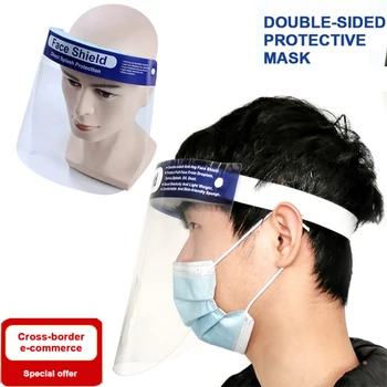 10PCS Protective Transparent Anti Droplet Dust-proof Full Face full sheild Covering Stop maskers Masque The Flying Spit Safety
10PCS Protective Transparent Anti Droplet Dust-proof Full Face full sheild Covering Stop maskers Masque The Flying Spit Safety
