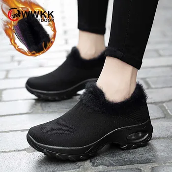 WWKK 2019 Winter Women Sneakers Running shoes Ladies Walking Dancing Sport Shoes Outdoor Air Cushion Slip-On Footwear Sneakers 
WWKK 2019 Winter Women Sneakers Running shoes Ladies Walking Dancing Sport Shoes Outdoor Air Cushion Slip-On Footwear Sneakers