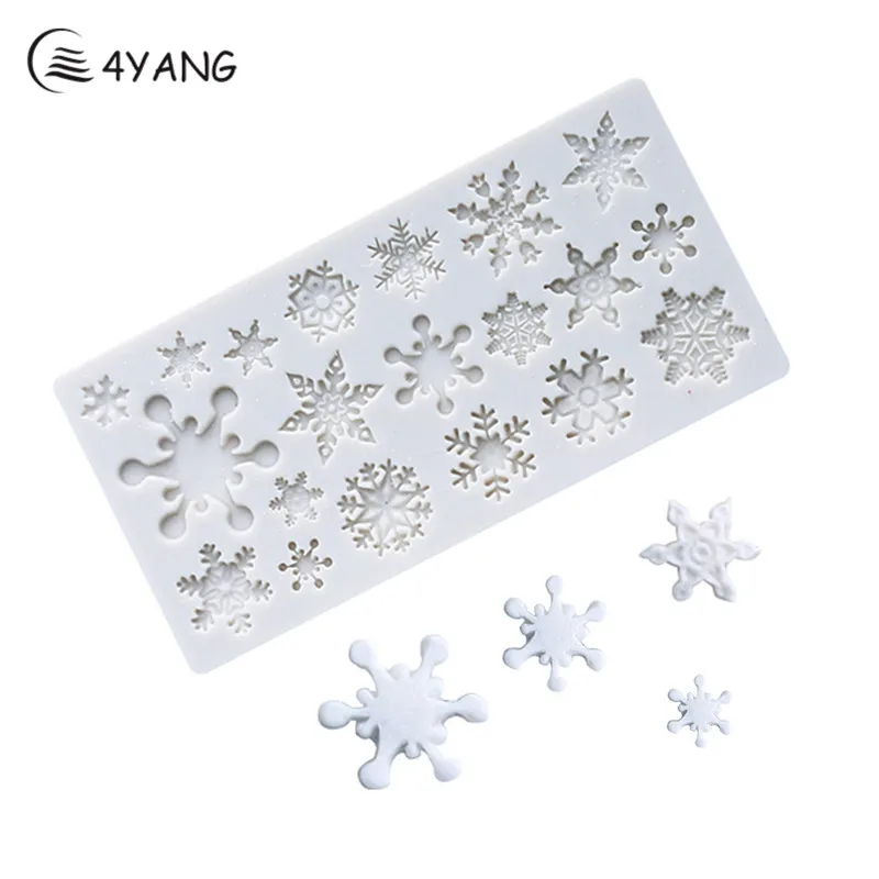 4 YANG Snowflake Silicone Mold Chocolate Cake Mold Cake Decorating Tools Fondant Sugarcraft Wedding Cake DIY Mold Chocolate
4 YANG Snowflake Silicone Mold Chocolate Cake Mold Cake Decorating Tools Fondant Sugarcraft Wedding Cake DIY Mold Chocolate