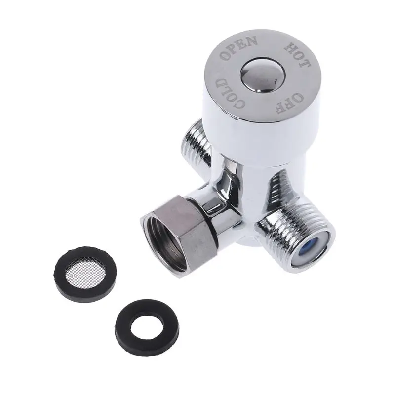 G1/2 Automatic Hot Cold Water Mixing Valve Thermostatic Mixer Adjustable Temperature Control for Bathroom Shower Head Faucet Tap
G1/2 Automatic Hot Cold Water Mixing Valve Thermostatic Mixer Adjustable Temperature Control for Bathroom Shower Head Faucet Tap