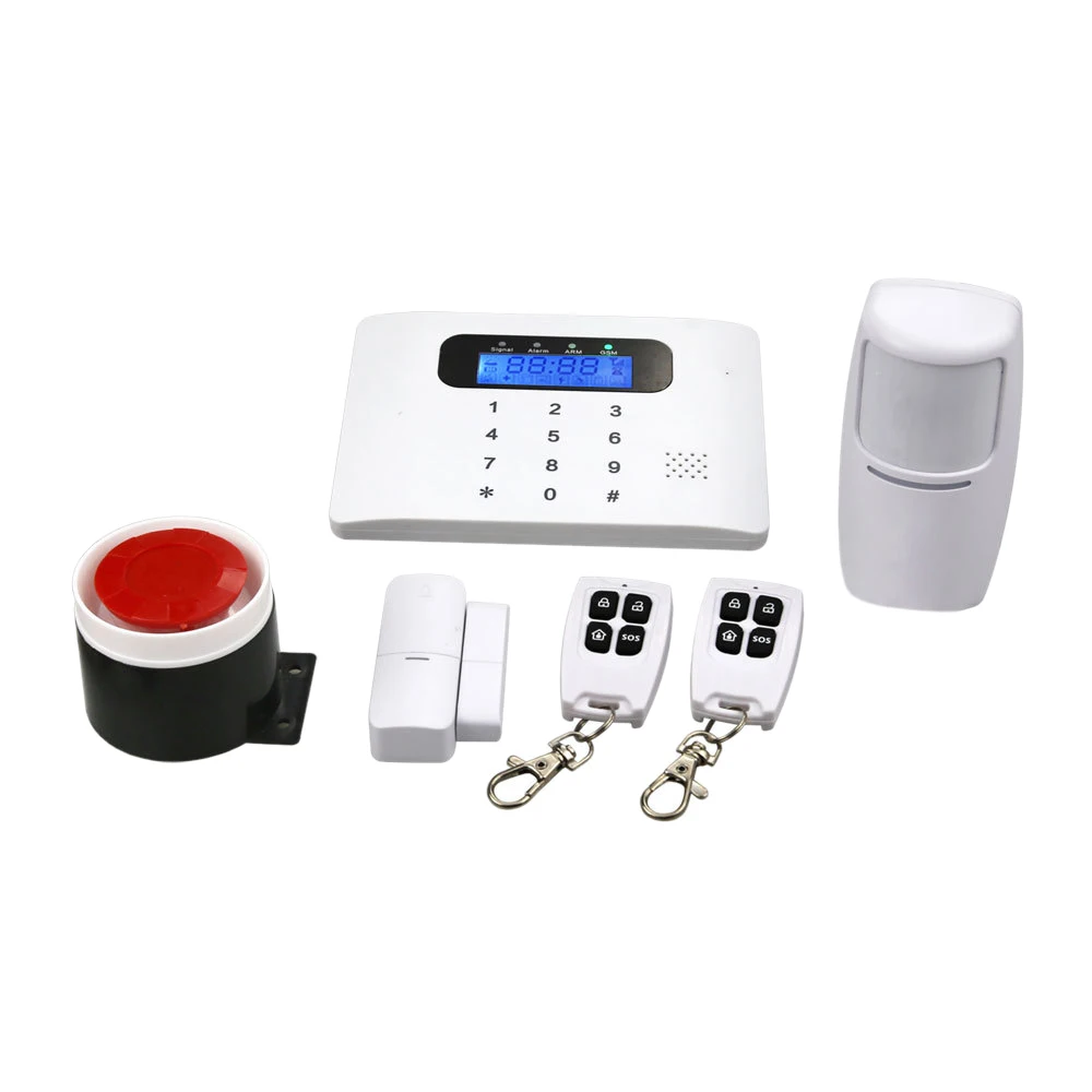 Wireless Wire GSM Alarm System Antenna Alarm Systems Security Home Wireless Signal(EU Plug)
Wireless Wire GSM Alarm System Antenna Alarm Systems Security Home Wireless Signal(EU Plug)