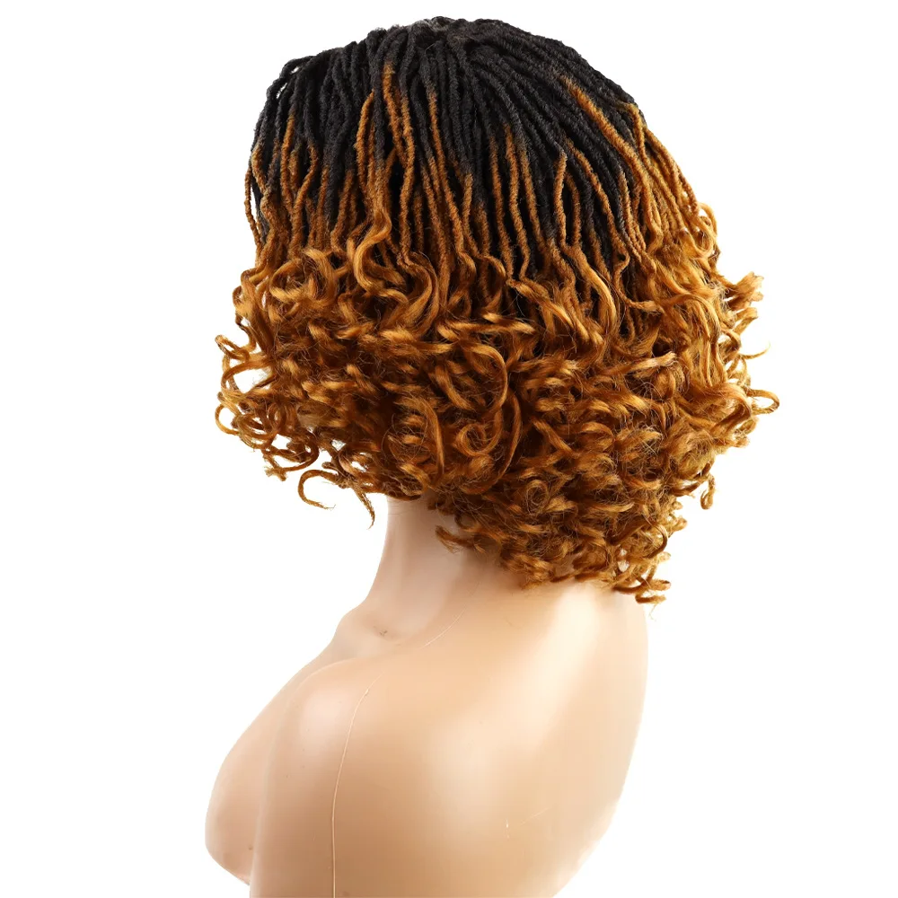 Generic C Wig For Black Women Short Hair Braided Wigs Curly Best