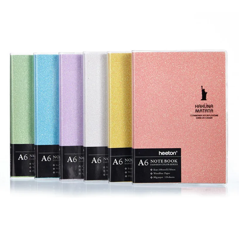 A5/A6/A7 Notebook Colorful Laser Planner Organizer Notepad Diary Weekly Pensonal Journal Travel Note Book Stationery Supplies
A5/A6/A7 Notebook Colorful Laser Planner Organizer Notepad Diary Weekly Pensonal Journal Travel Note Book Stationery Supplies