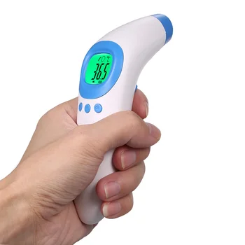 Thermometer Non-contact IR Infrared Thermometer Forehead Temperature Measurement LCD Digital Display
Thermometer Non-contact IR Infrared Thermometer Forehead Temperature Measurement LCD Digital Display