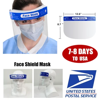 Protective Isolation Face Shield Mask Full Face Transparent Protective Mask Anti-Splash Face Shield Safety
Protective Isolation Face Shield Mask Full Face Transparent Protective Mask Anti-Splash Face Shield Safety