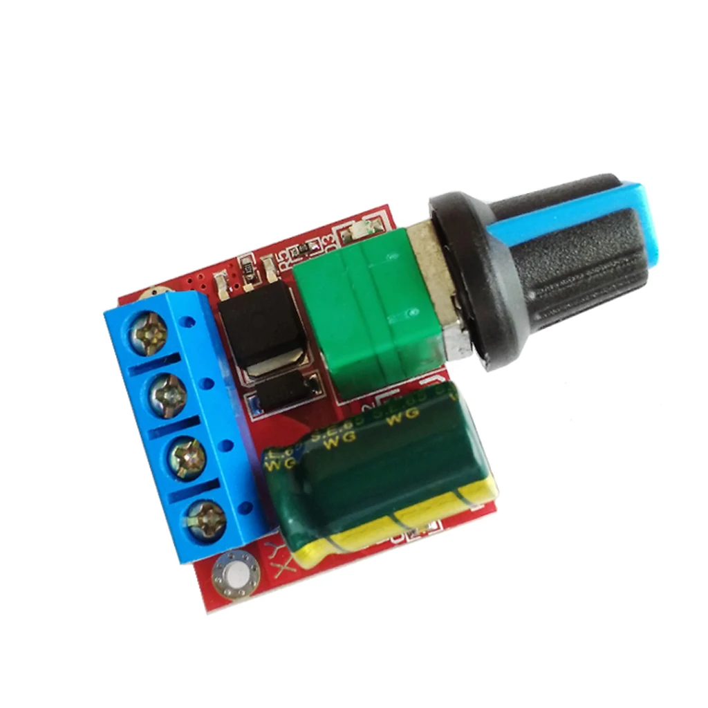 Mini DC Motor PWM Speed Controller 4.5V-35V Speed Control Switch LED Dimmer 5A
Mini DC Motor PWM Speed Controller 4.5V-35V Speed Control Switch LED Dimmer 5A