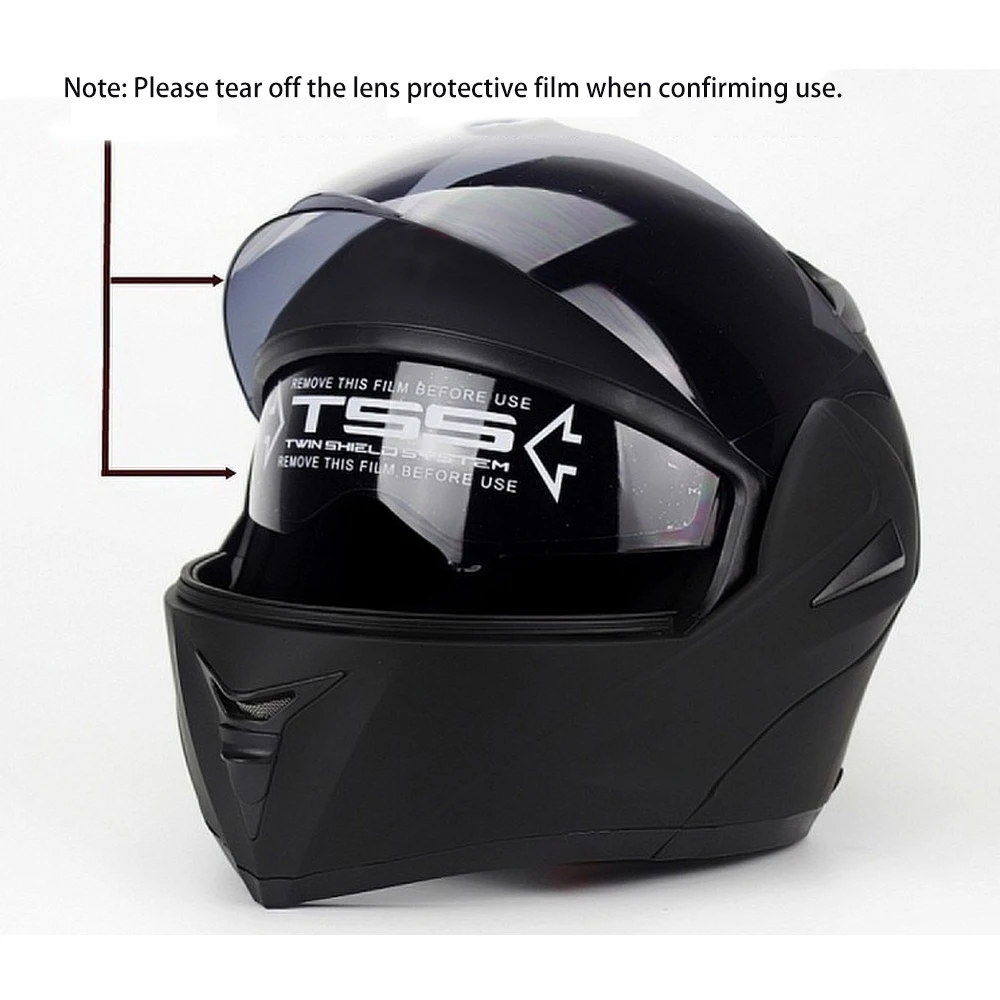 Multi Colors DOT Dual Visor Motorcycle Helmets Inner Removeable Flip Up Full Face Motocross Helmet With Transparent Lens M/L/XL
Multi Colors DOT Dual Visor Motorcycle Helmets Inner Removeable Flip Up Full Face Motocross Helmet With Transparent Lens M/L/XL